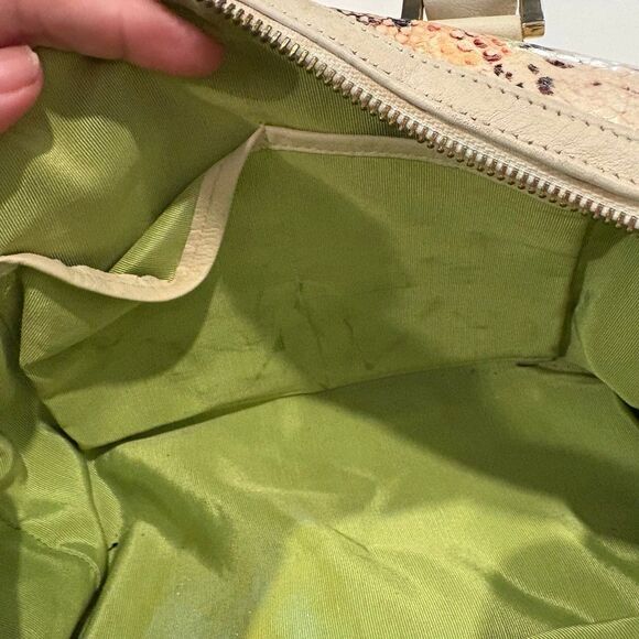 Kelly Wynne I Dare You Handbag Python Leather $405.00 - Picture 8 of 11